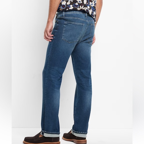 Express Men’s Straight Dark Wash Hyper Stretch Jeans sz 30x30 - Picture 2 of 8